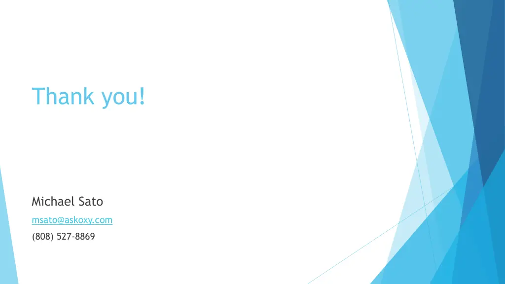 thank you