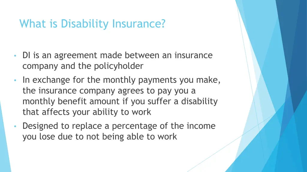 what is disability insurance