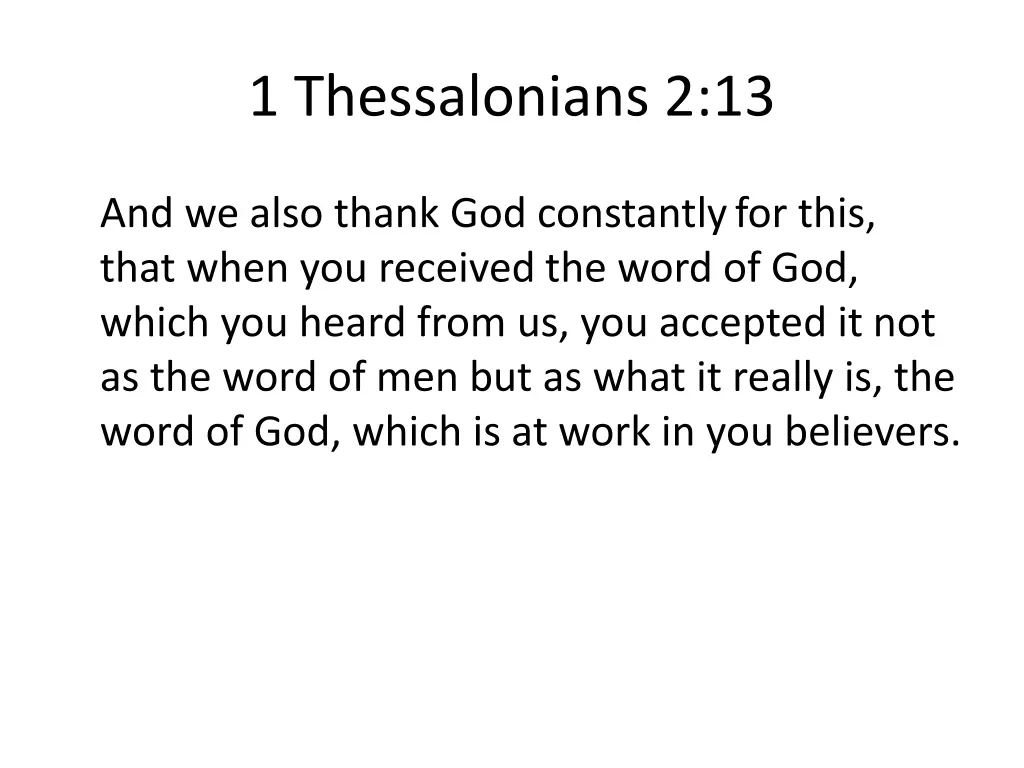 1 thessalonians 2 13