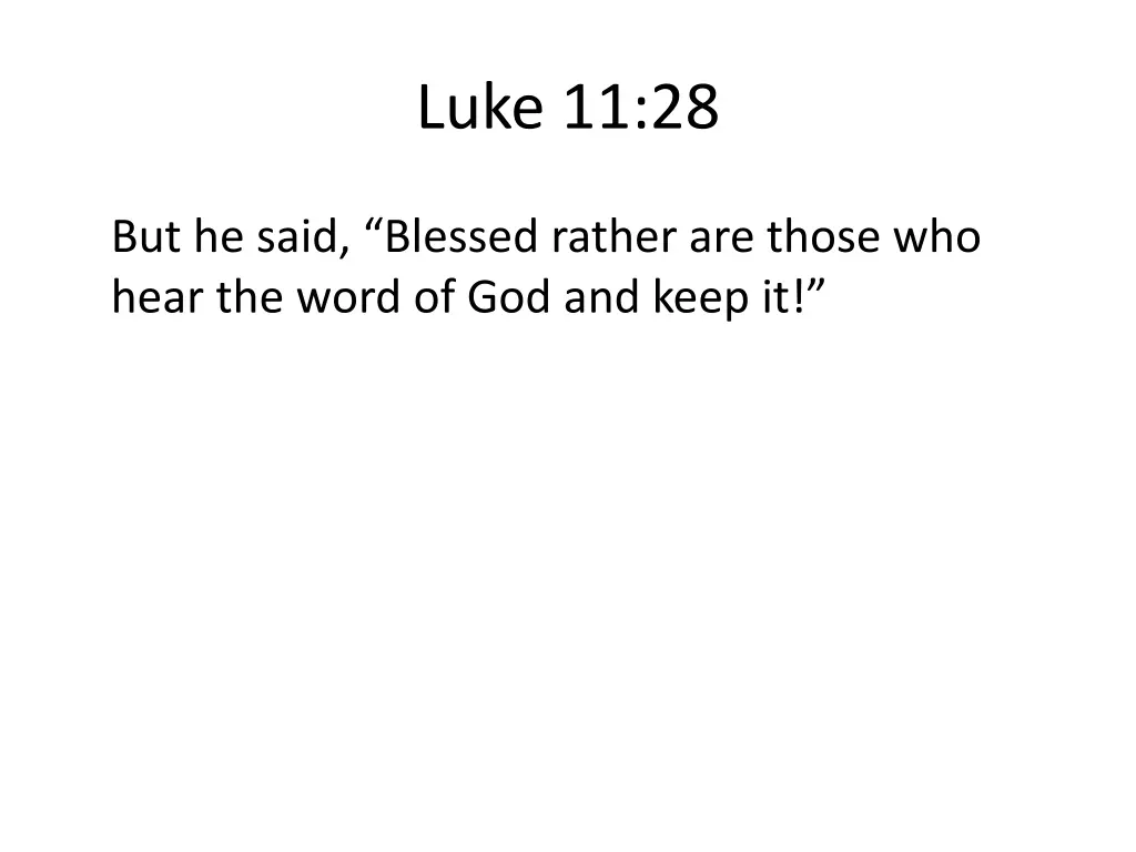 luke 11 28