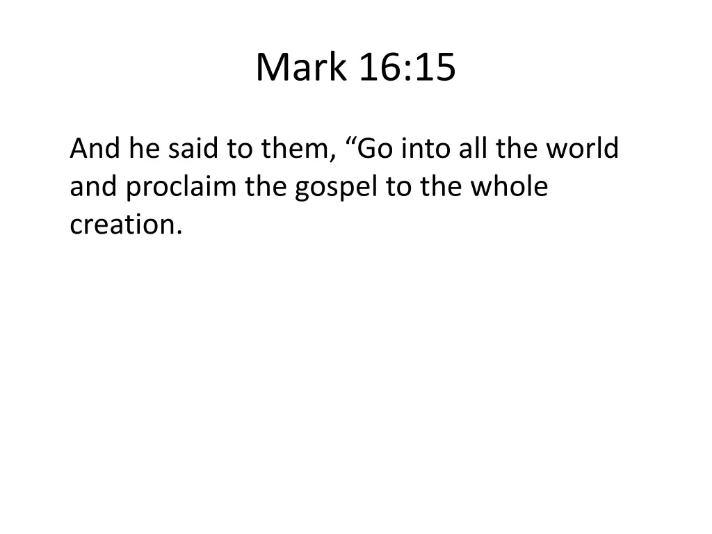 mark 16 15