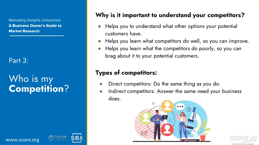 why is it important to understand your competitors