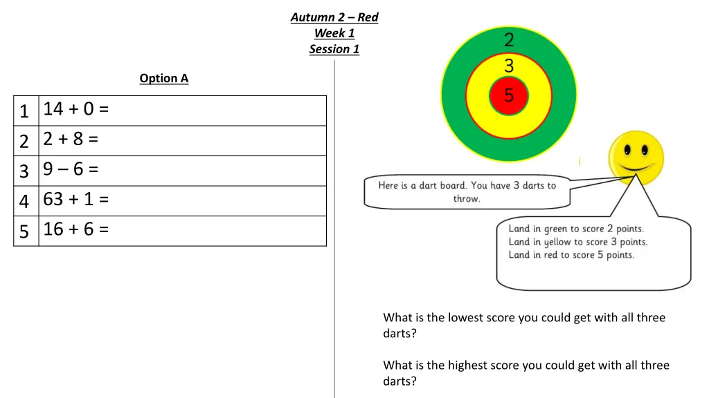 autumn 2 red week 1 session 1
