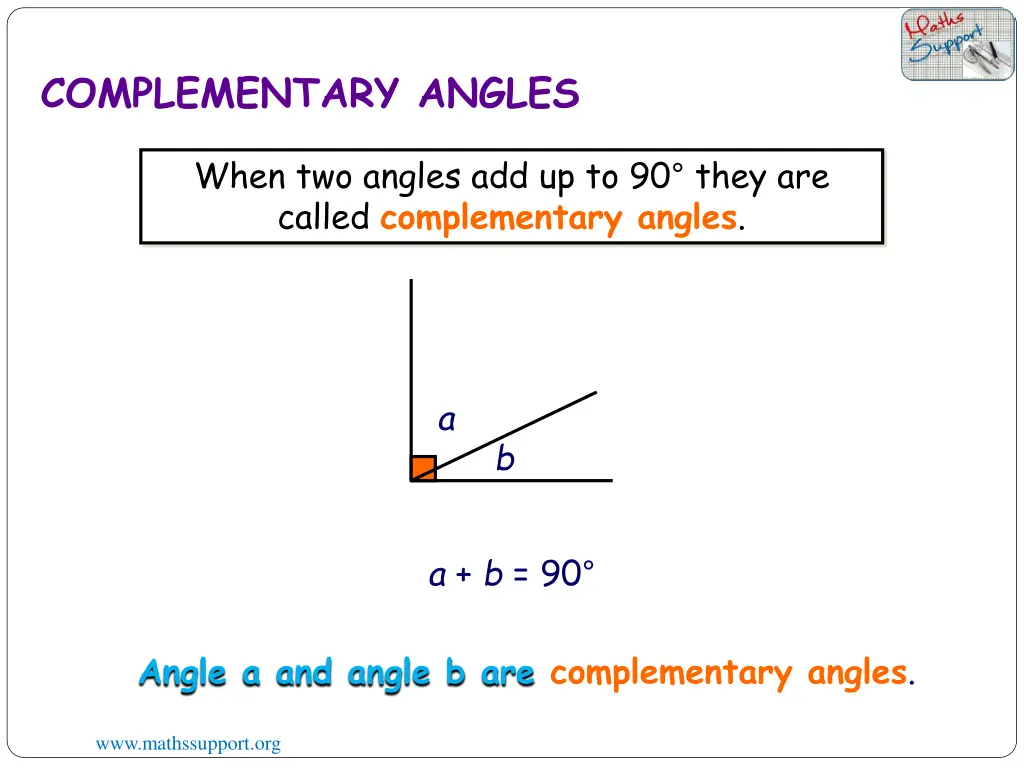 complementary angles
