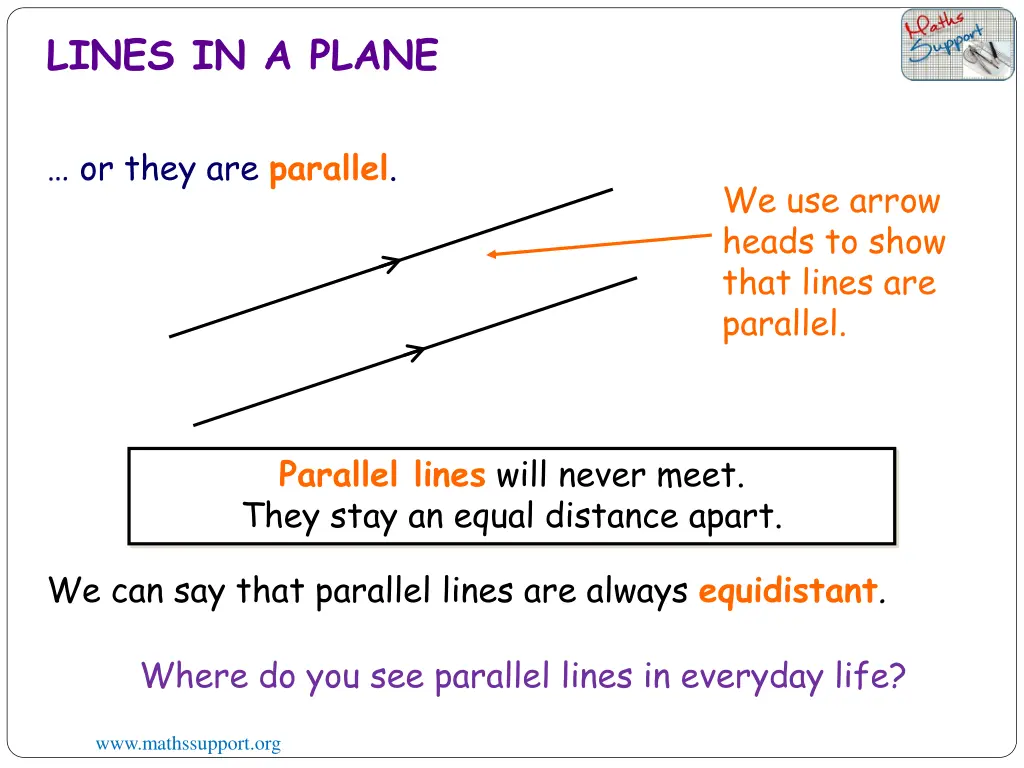 lines in a plane 1