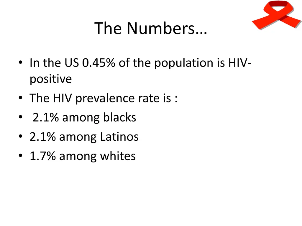 the numbers
