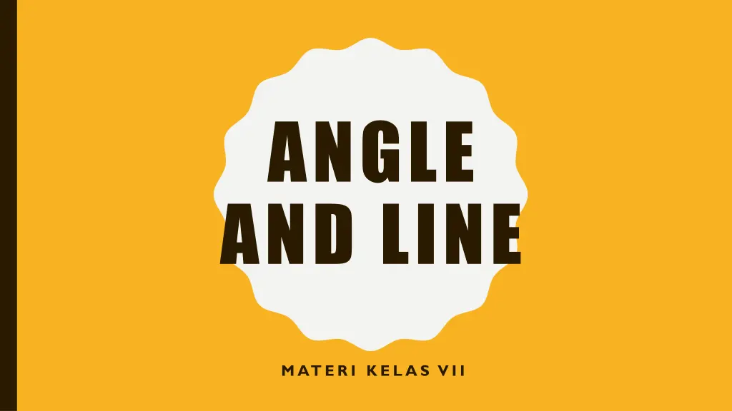angle and line