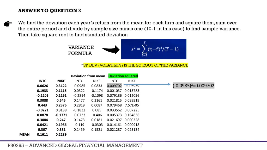 answer to question 2 1