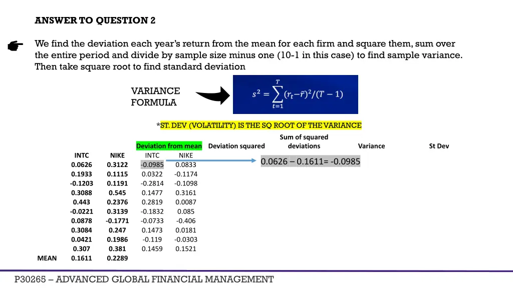 answer to question 2