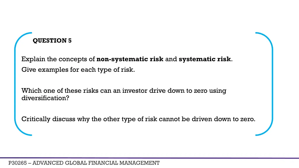 question 5