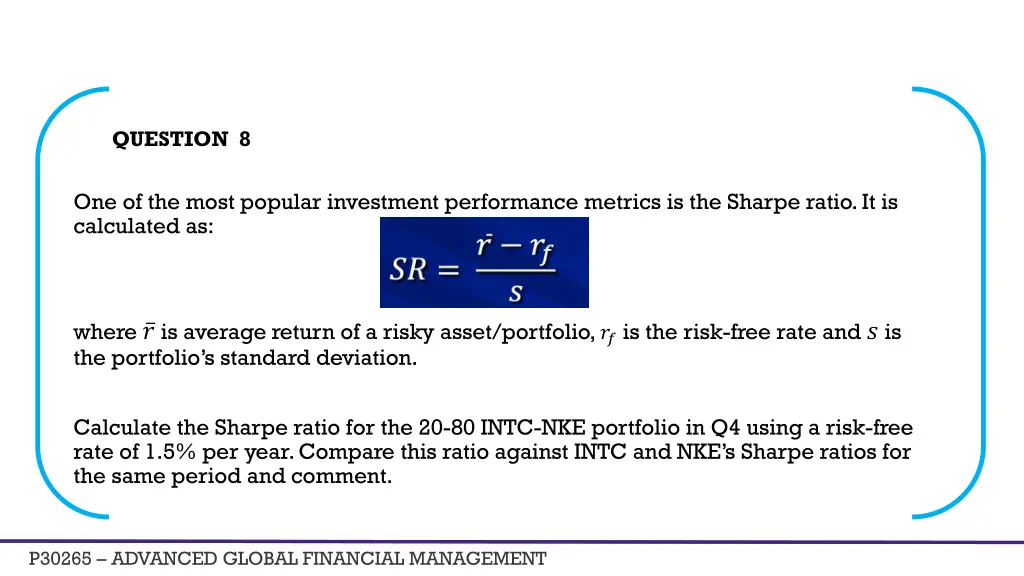 question 8
