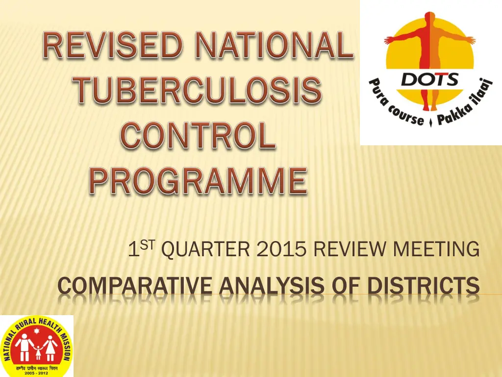 1 st quarter 2015 review meeting