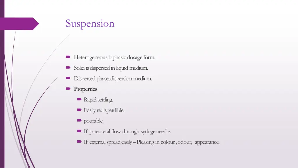 suspension