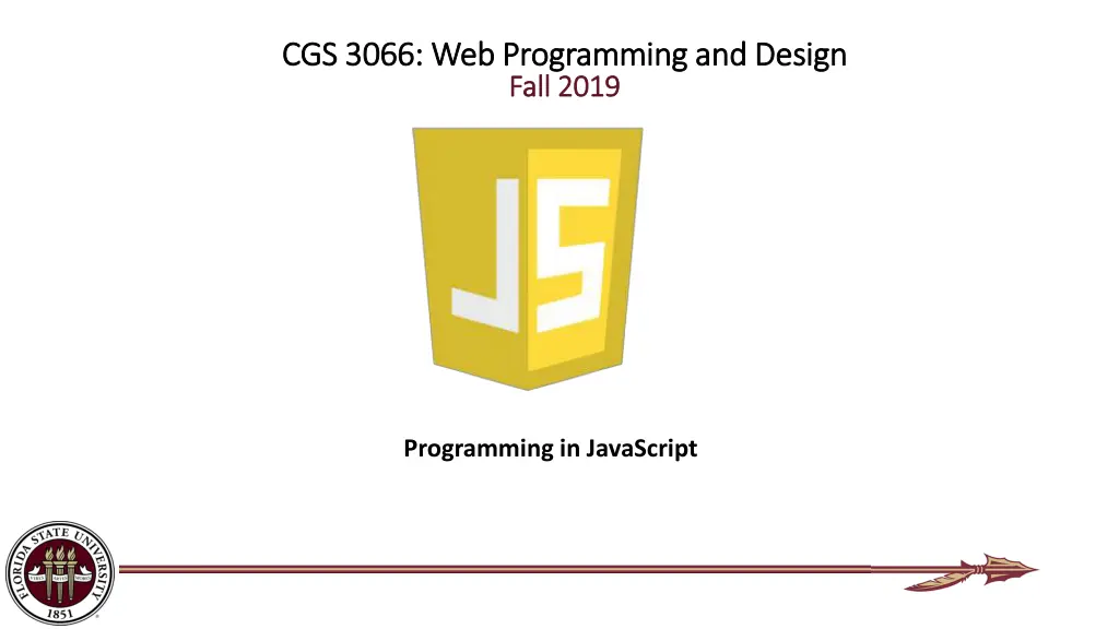 cgs 3066 web programming and design cgs 3066