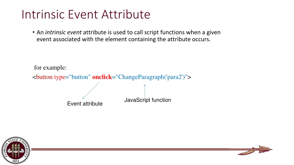 intrinsic event attribute