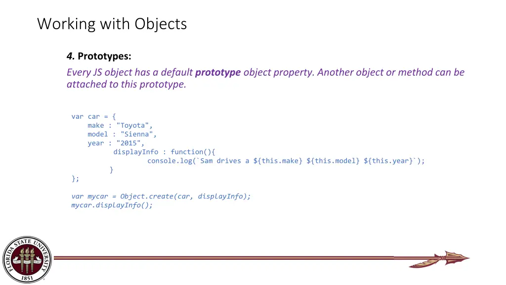working with objects 3