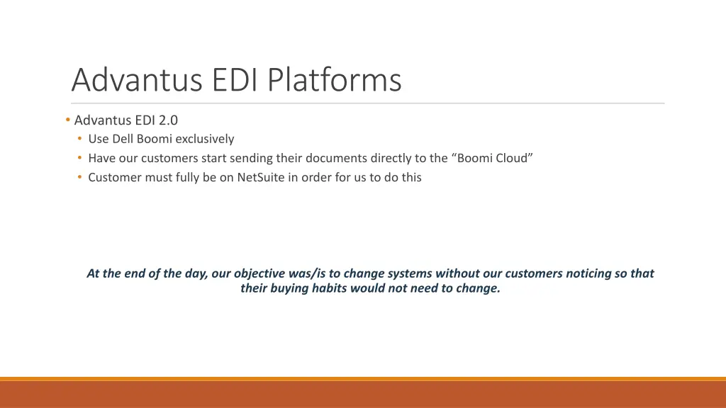 advantus edi platforms 1