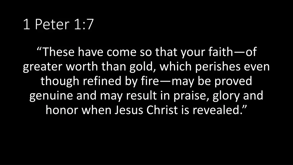 1 peter 1 7