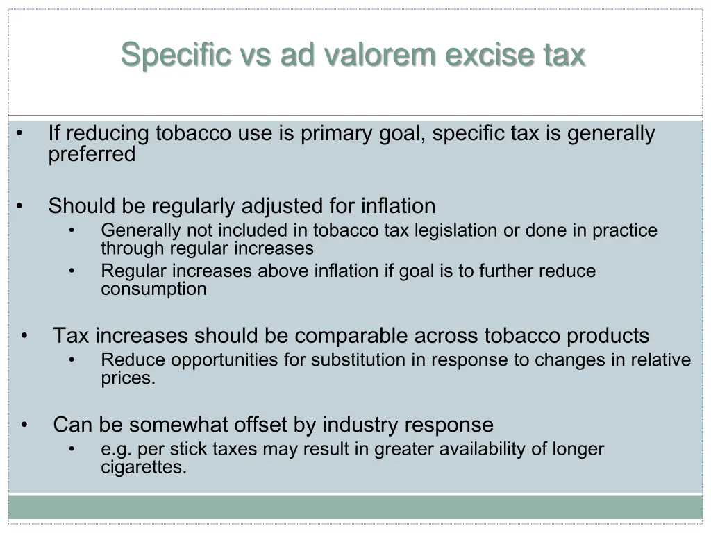 specific vs ad valorem excise tax 3