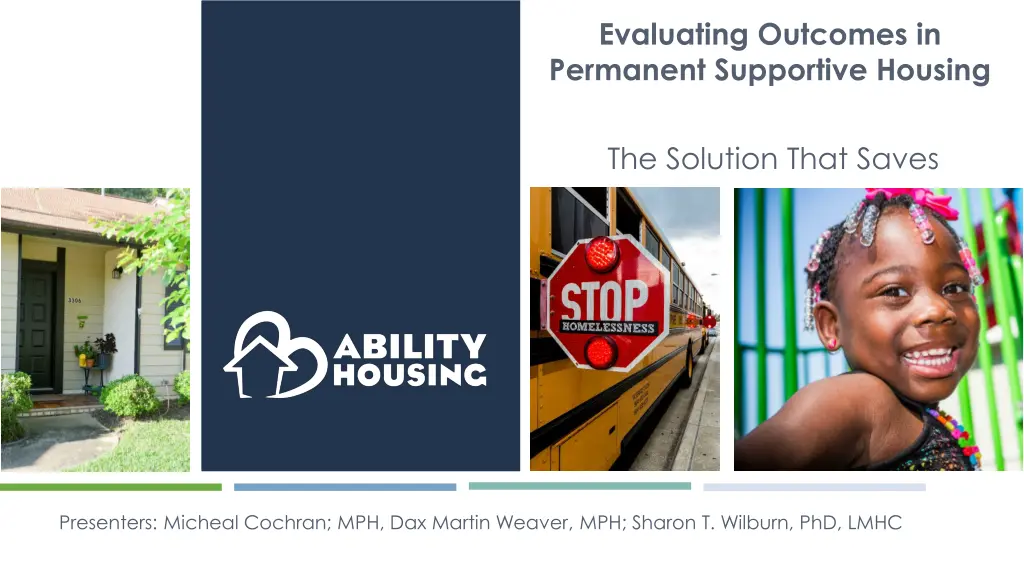evaluating outcomes in permanent supportive