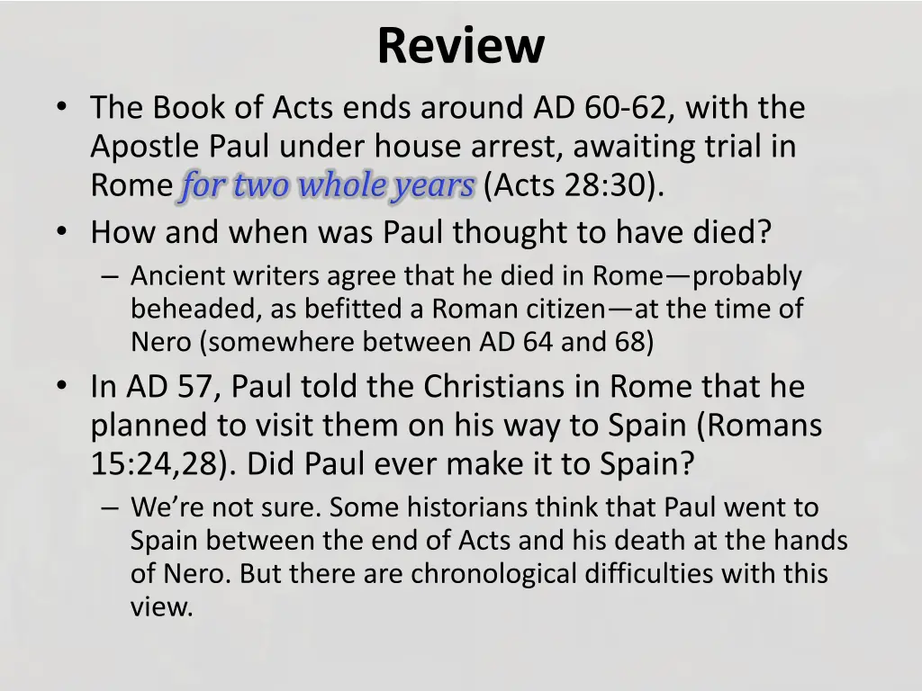 review 2