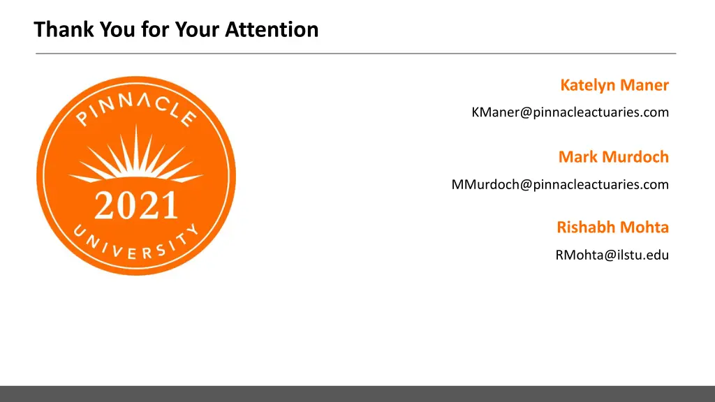 thank you for your attention