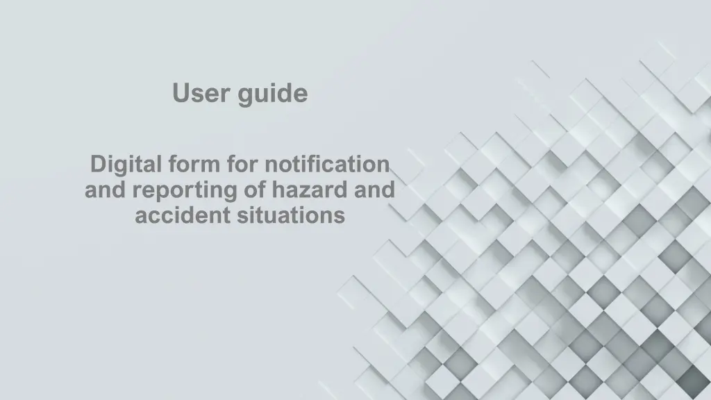 user guide
