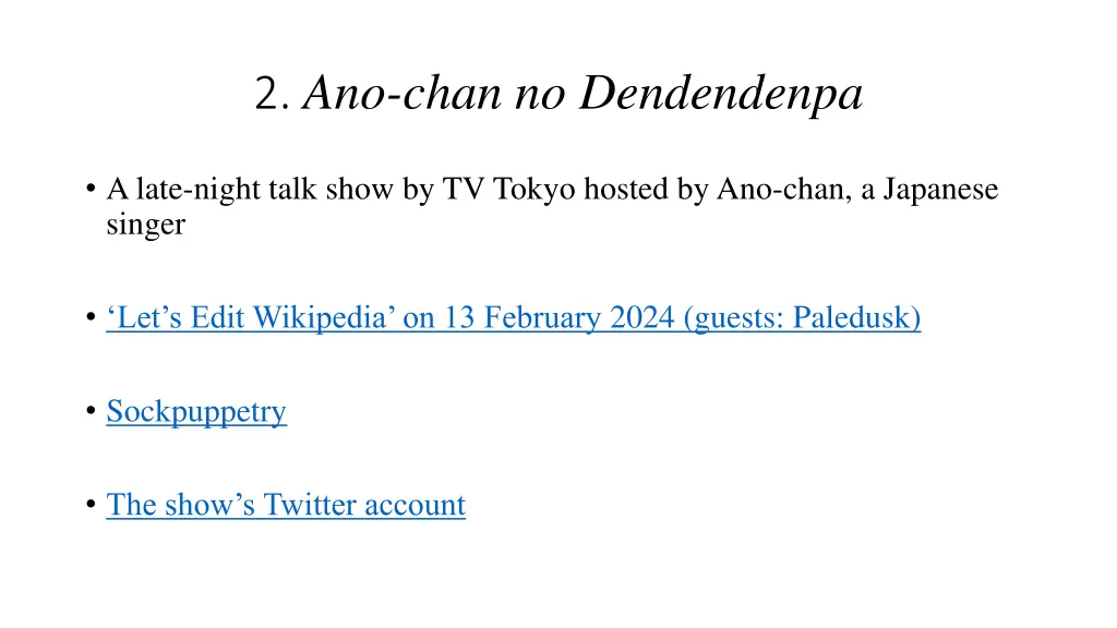 2 ano chan no dendendenpa