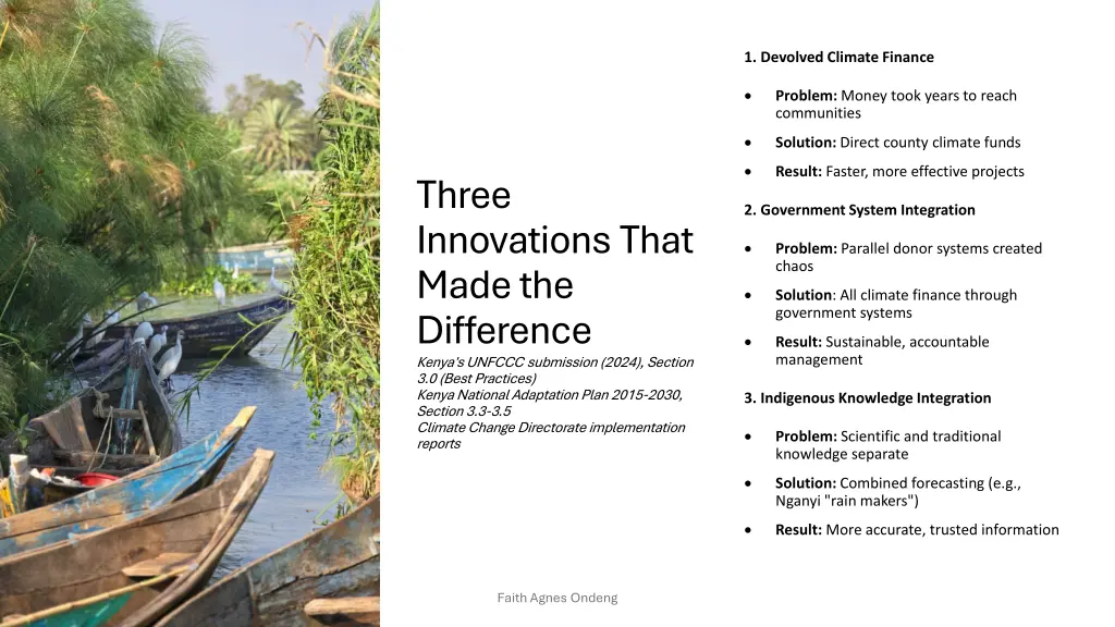 1 devolved climate finance