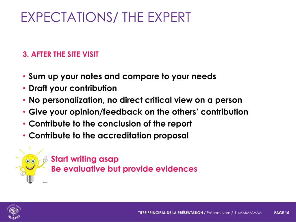 expectations the expert 2