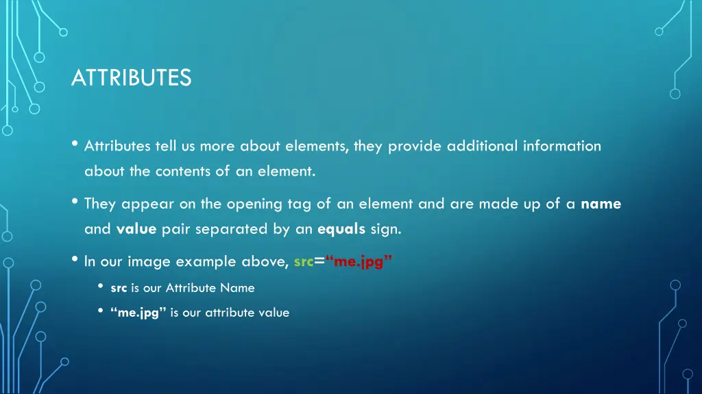 attributes