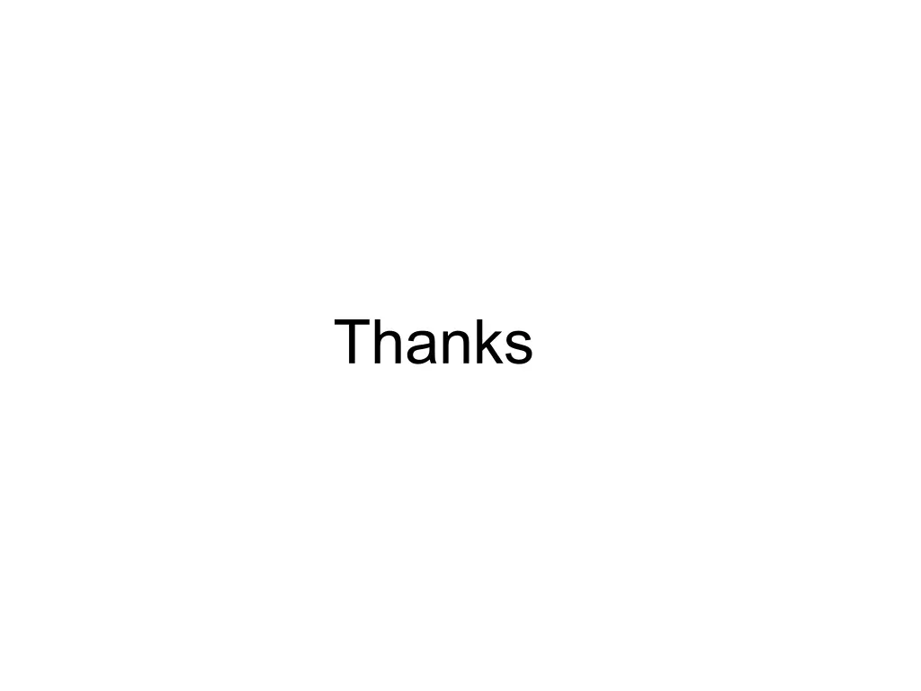 thanks