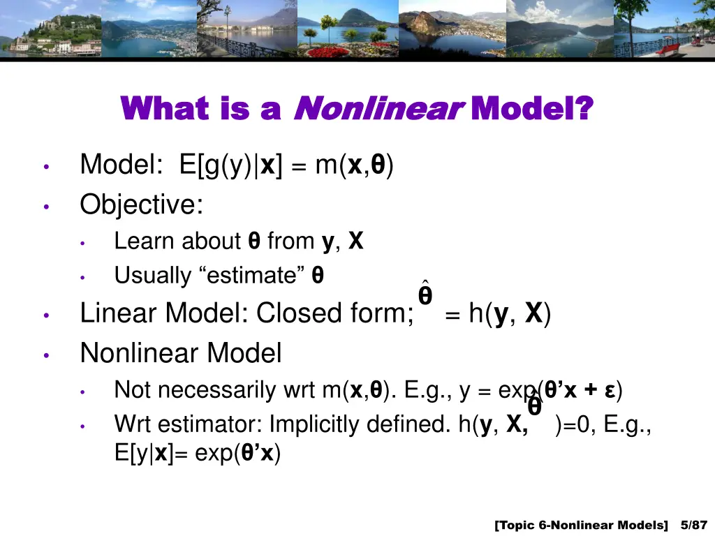 what is a what is a nonlinear nonlinear model