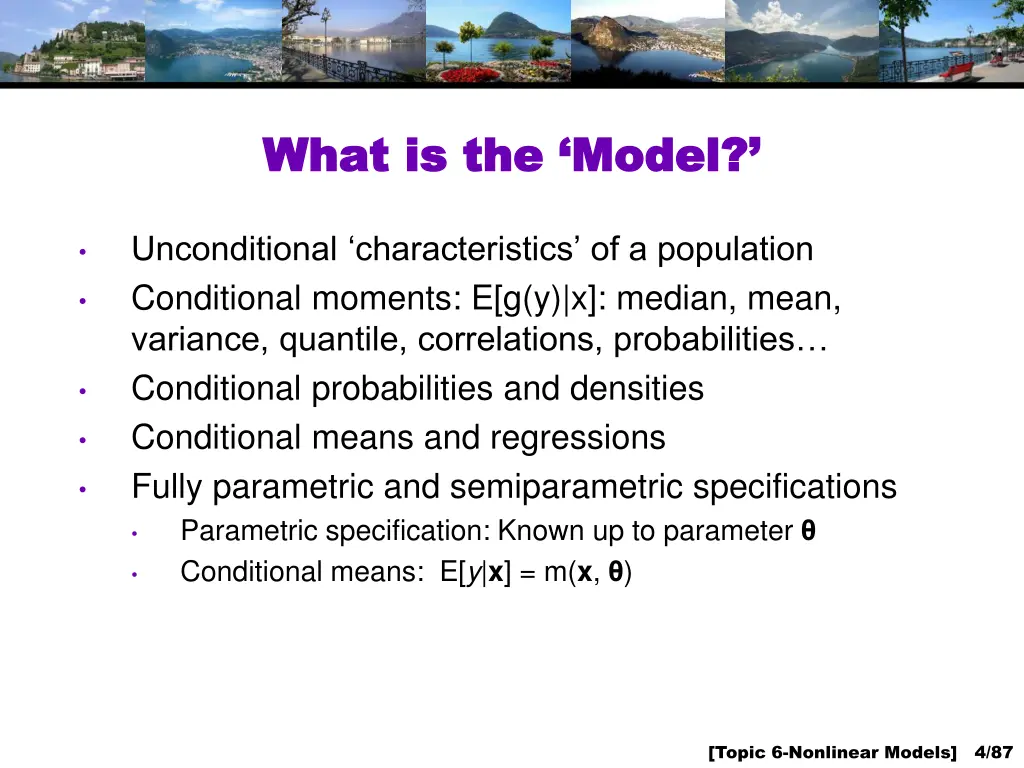 what is the model what is the model