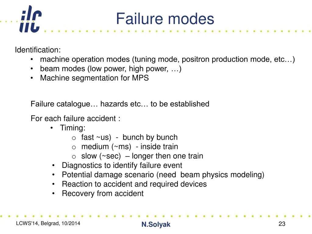 failure modes 1