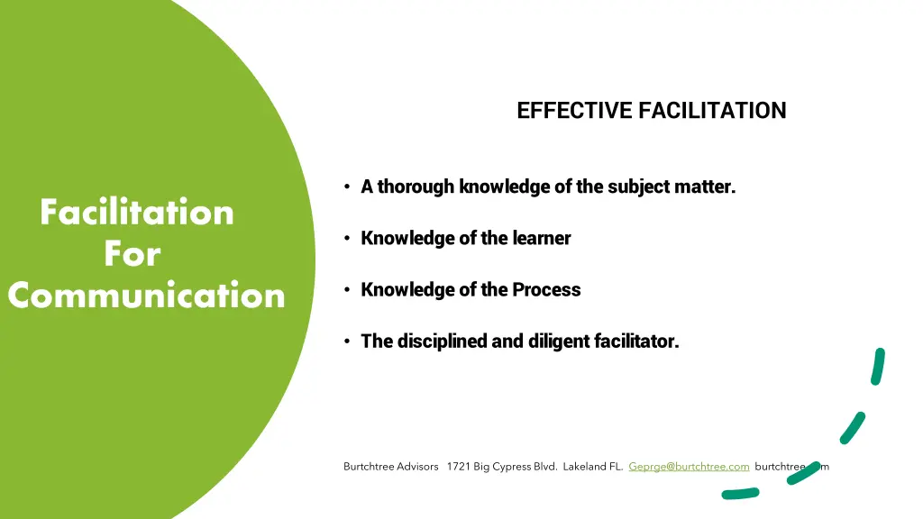 effective facilitation