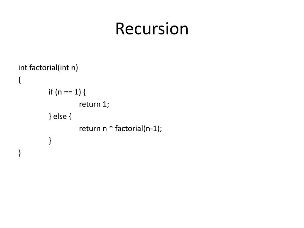 recursion 4
