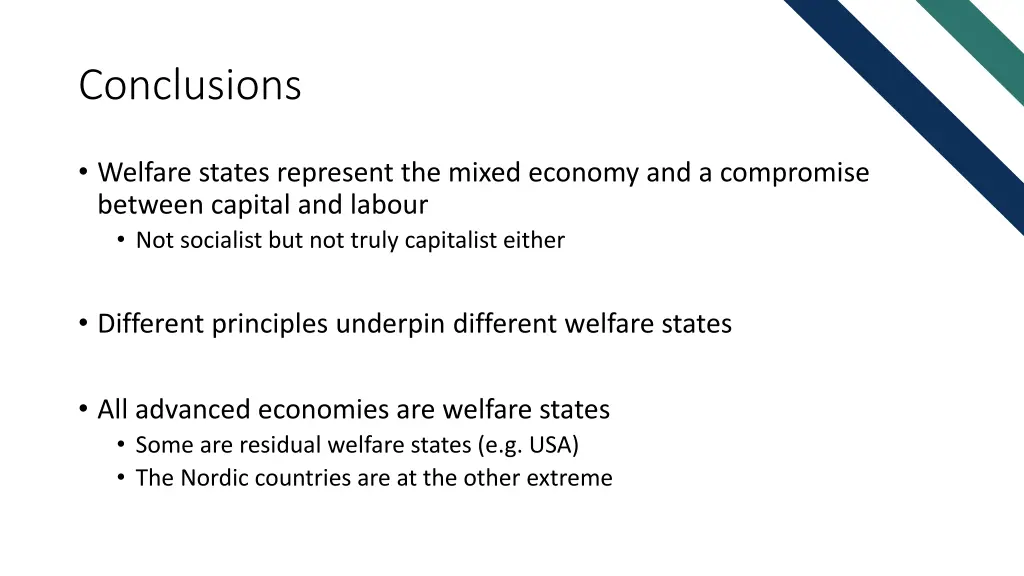 conclusions