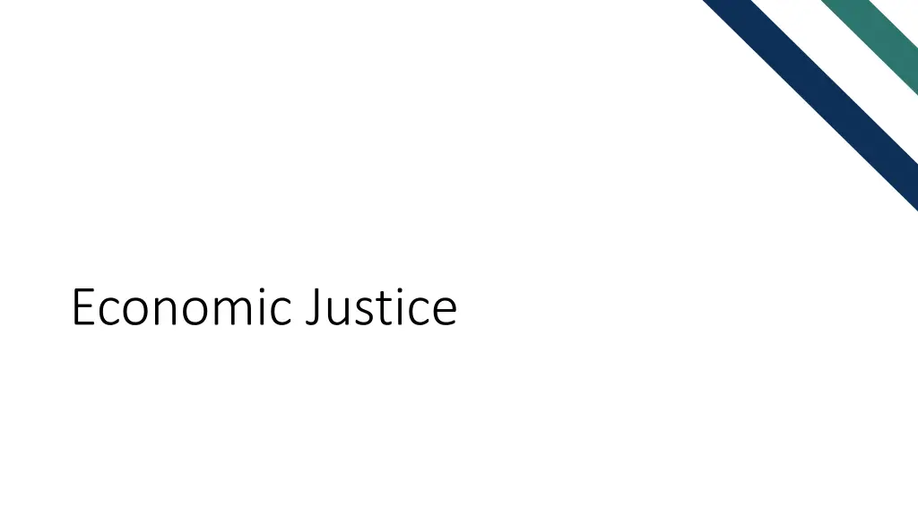 economic justice