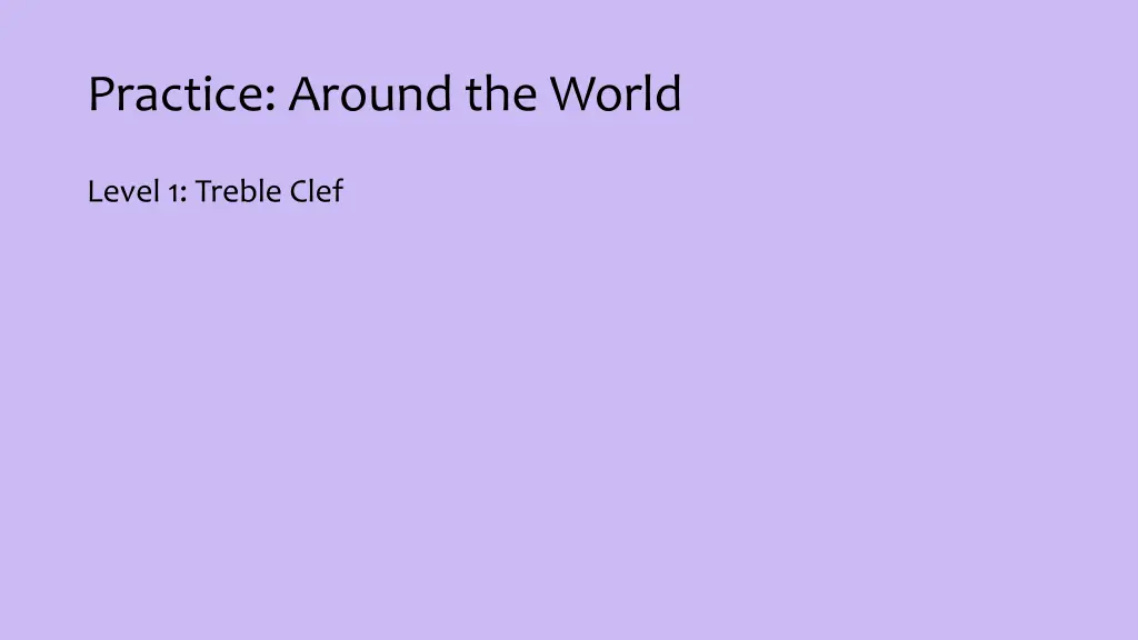 practice around the world