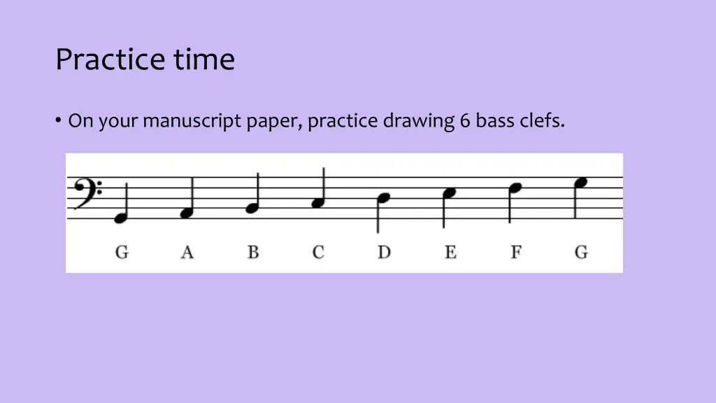 practice time 1