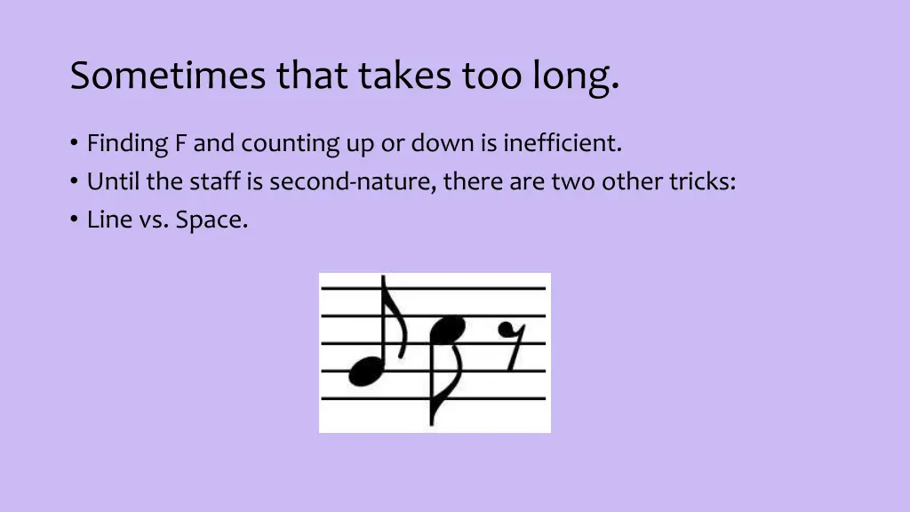 sometimes that takes too long 1