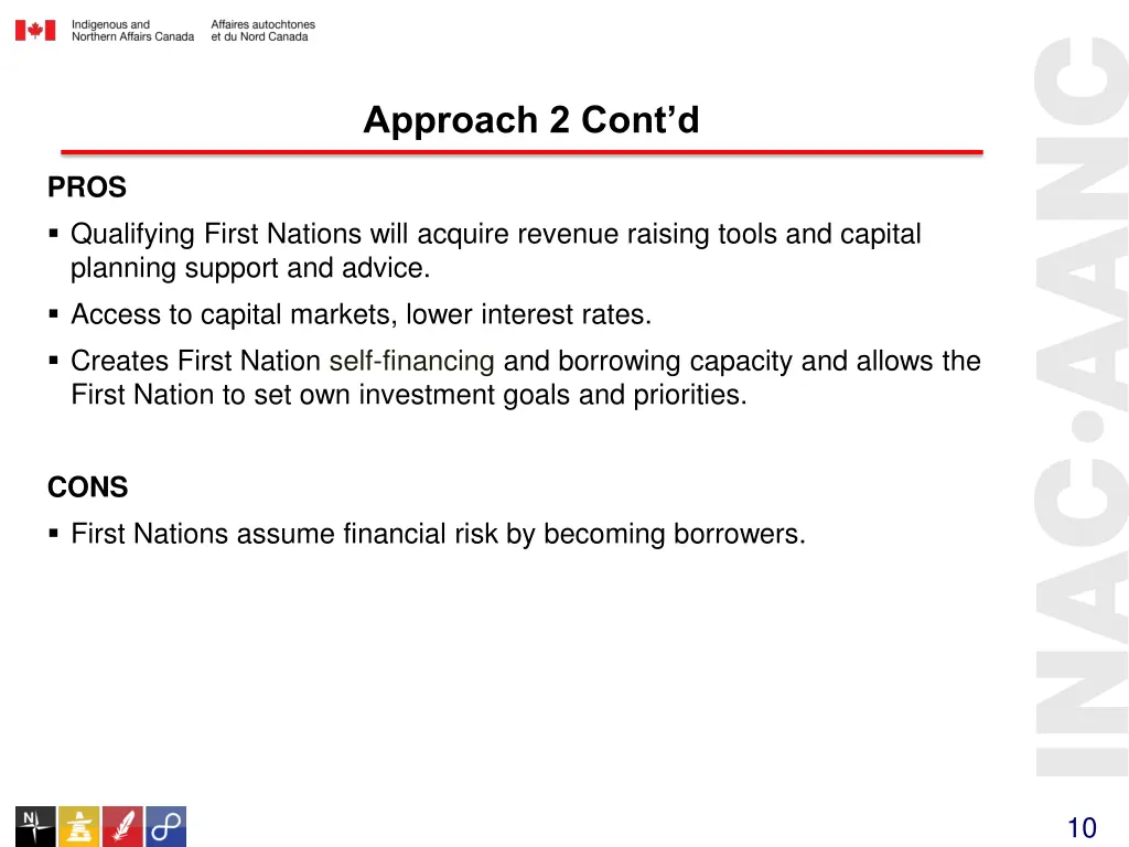 approach 2 cont d