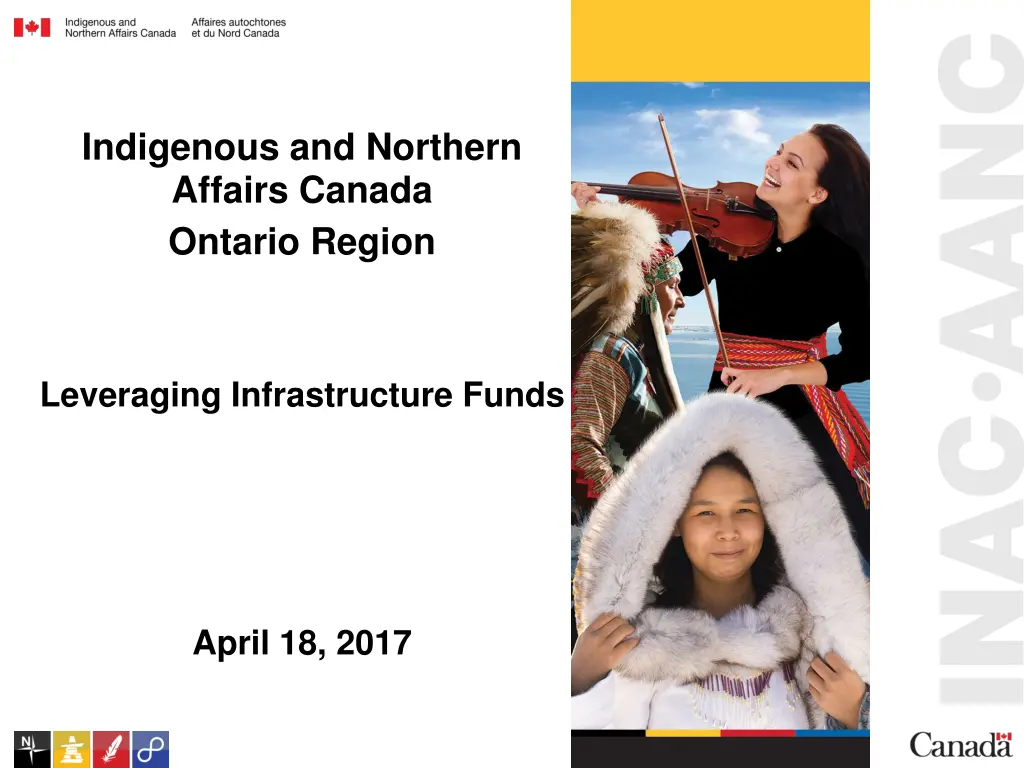 indigenous and northern affairs canada ontario