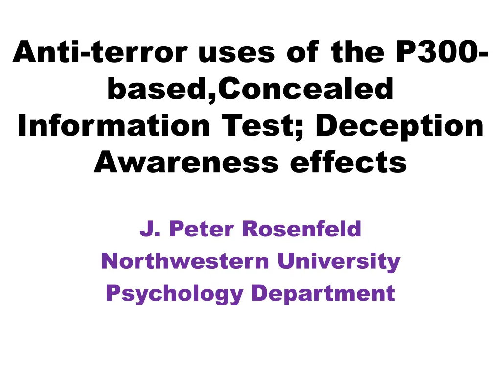 anti terror uses of the p300 based concealed
