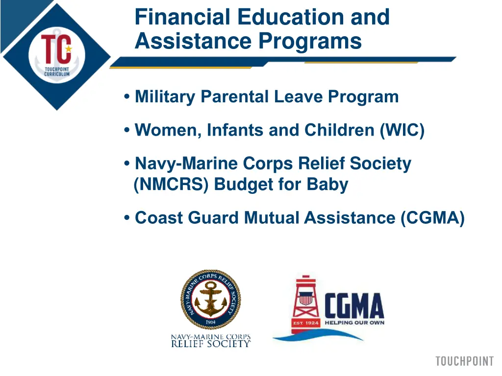 financial education and assistance programs