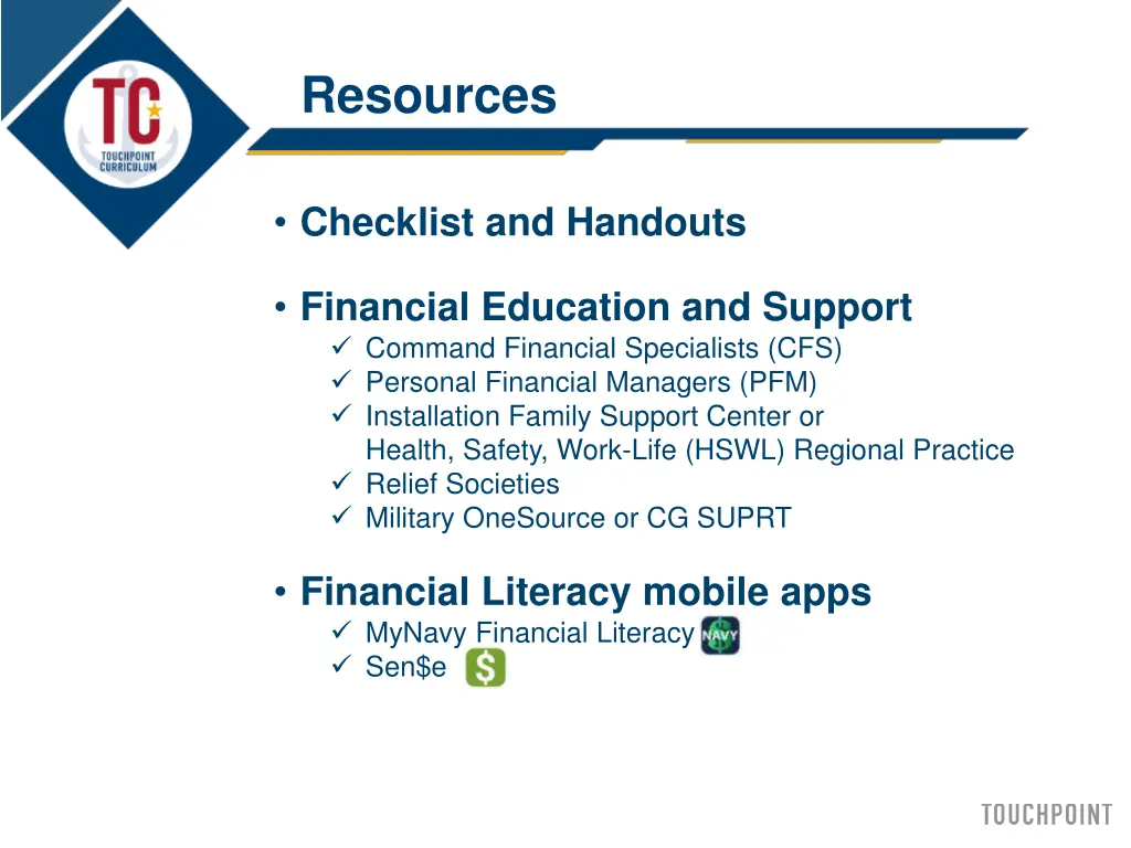 resources