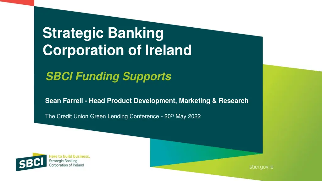 strategic banking corporation of ireland
