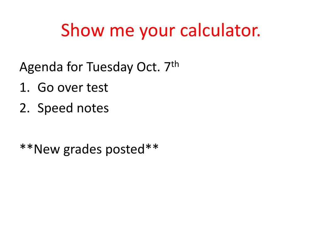 show me your calculator