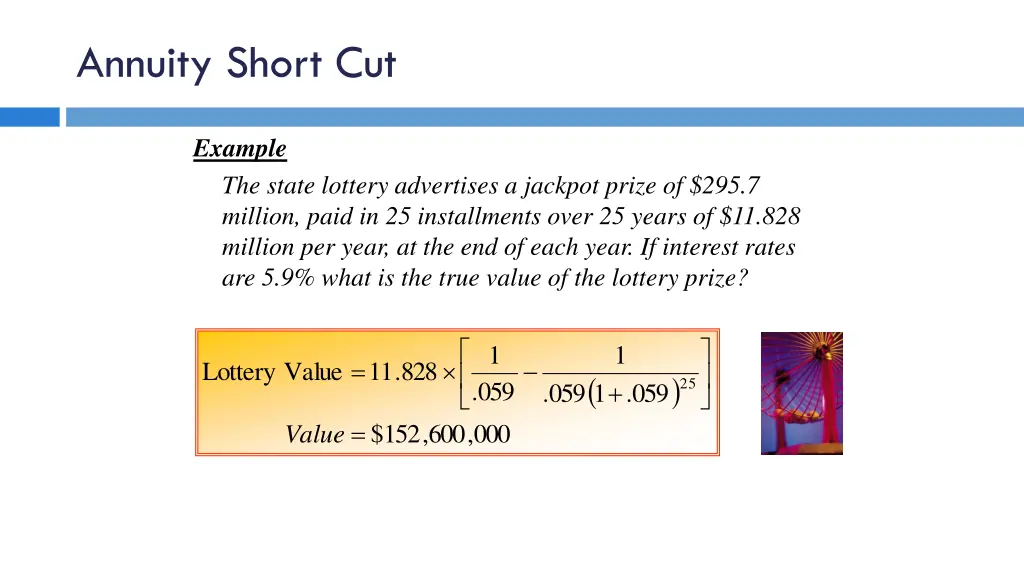 annuity short cut 2